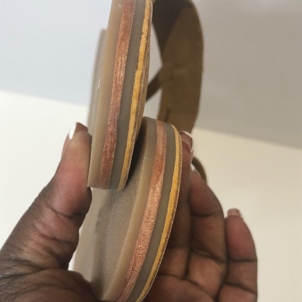 J. Jill brown and tan sandals size 10 - Picture 8 of 8